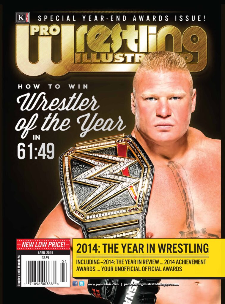 2022 PWI AWARDS (April 2023) PWI Pro Wrestling Illustrated