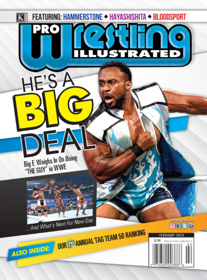 February 2022 PWI Cover: Big E