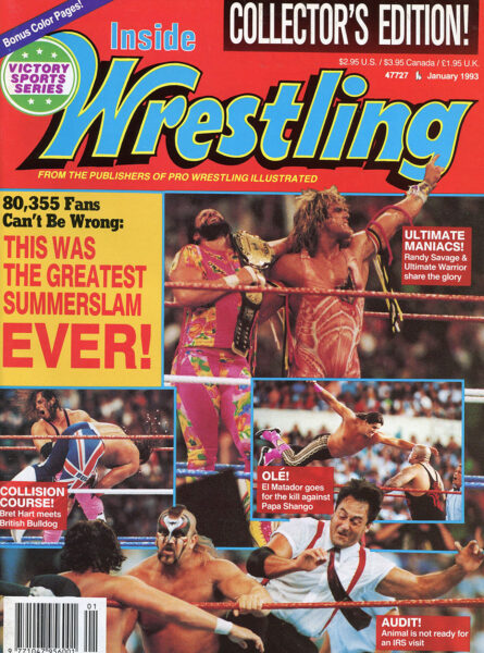 Inside Wrestling's coverage of SummerSlam 1992