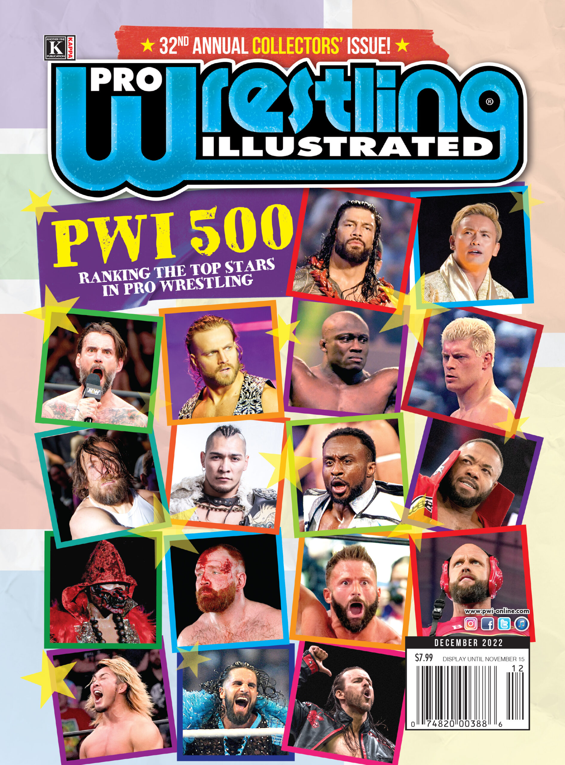 2022 PWI 500 Issue (December 2022) PWI Pro Wrestling Illustrated