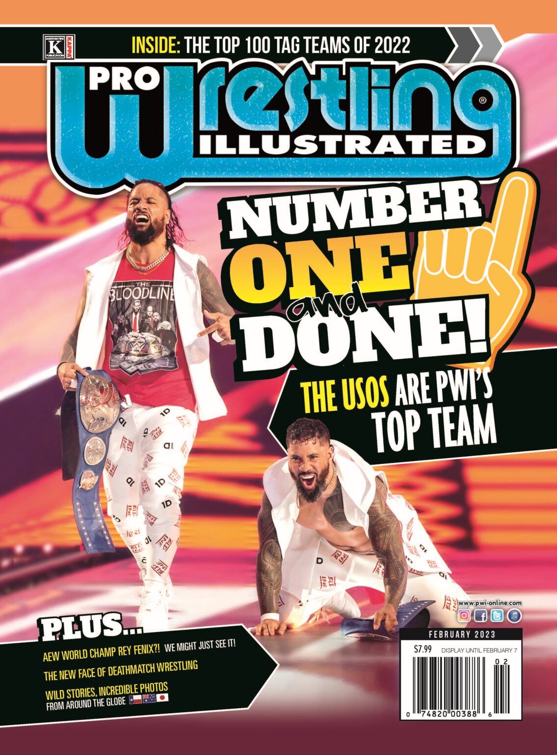 PWI Pro Wrestling Illustrated – The World's #1 Wrestling Magazine