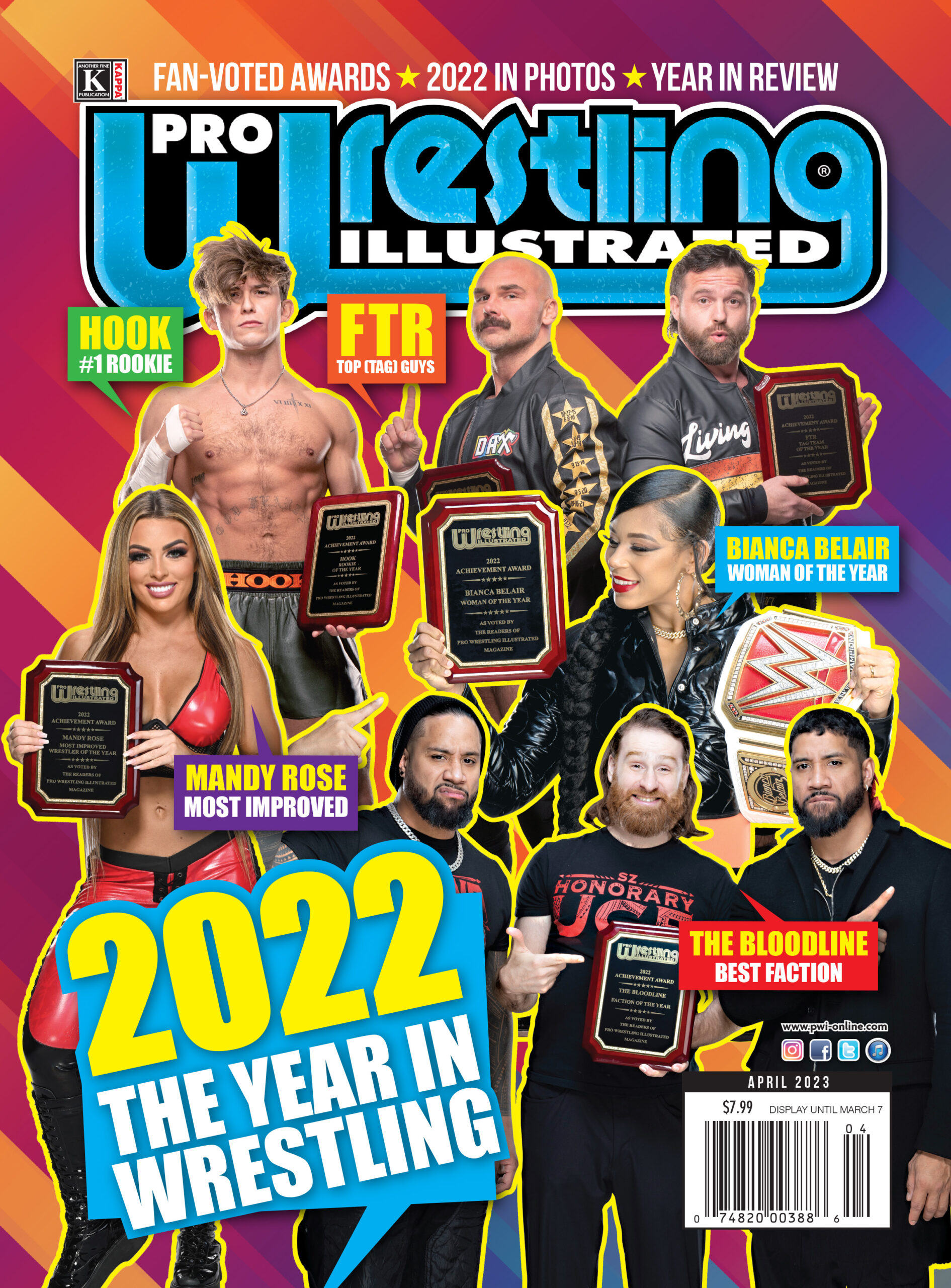 PWI Pro Wrestling Illustrated The World's 1 Wrestling Magazine