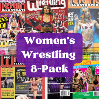 Women's Wrestling Bundle, 8 Magazines 1 Low Price