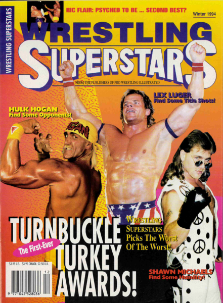 Wrestling Superstars, 1990s Turnbuckle Turkey Awards