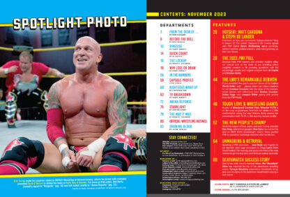 November 2023 PWI Table of Contents