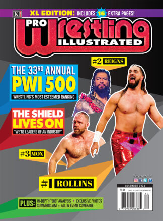PWI December 2023 (33rd Annual PWI 500) cover