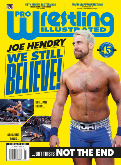 February 2025 PWI: Joe Hendry cover