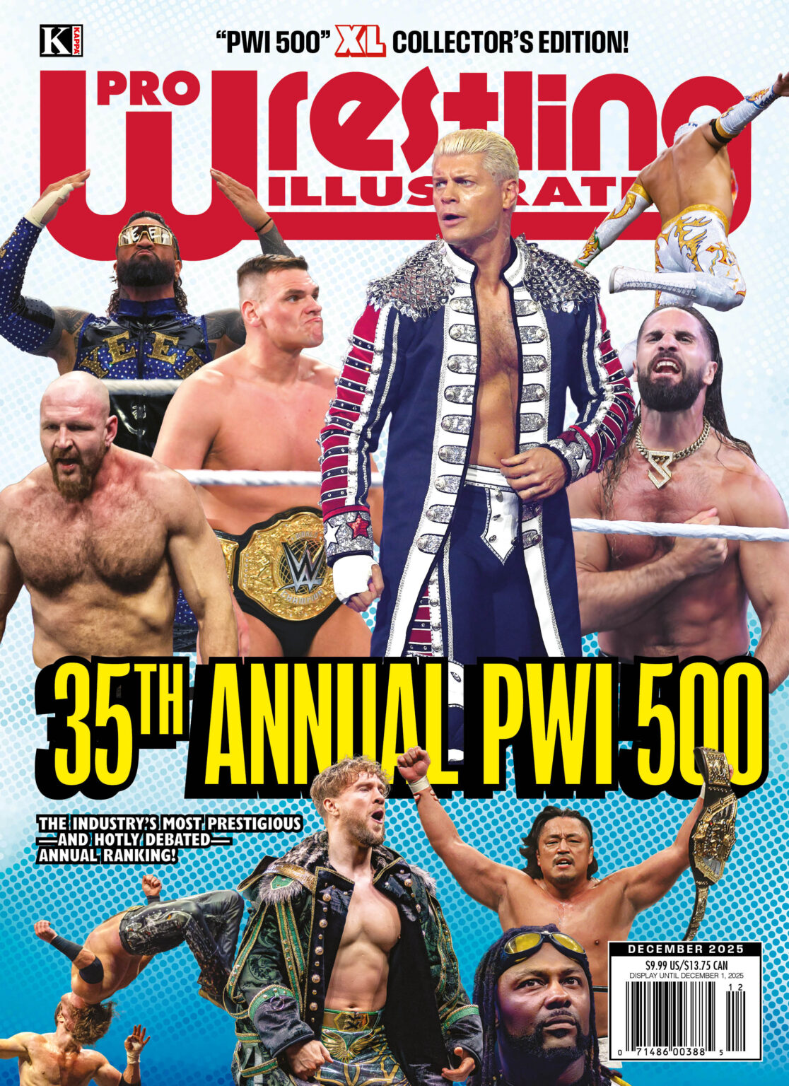 Pwi Wiki PWI 500: 35th Annual Edition (December 2025 PWI) – PWI Pro Wrestling ...
