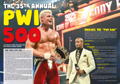 2025 PWI 500 Intro Spread