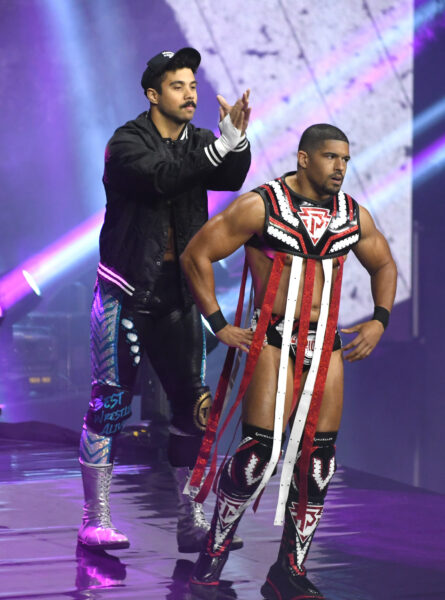 Anthony Bowens and Max Caster form an uneasy alliance at the behest of Jerry Lynn