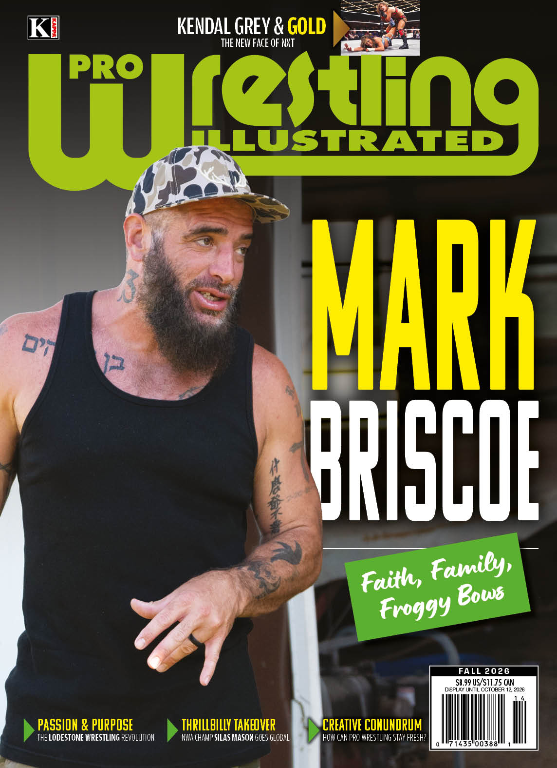 Fall 2026 PWI: Mark Briscoe cover